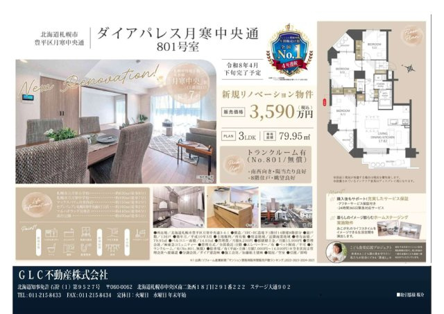 ダイアパレス月寒中央通