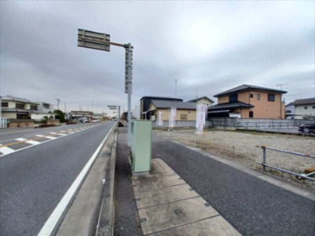 【前面道路含む現地写真】 | 熊谷市新堀　2780万　土地