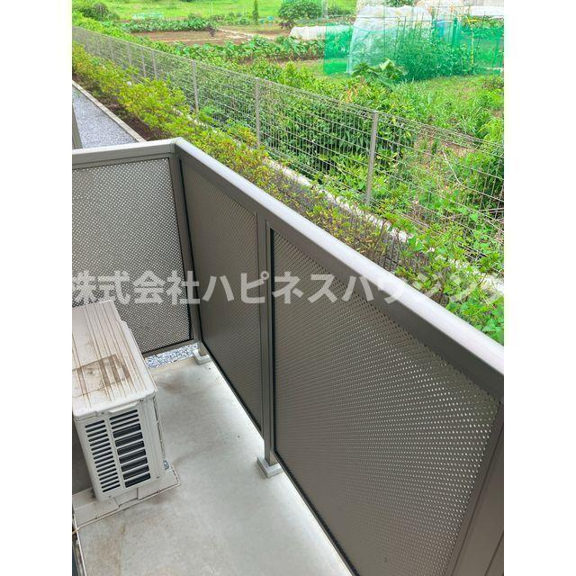 クレール流山おおたかの森のバルコニー