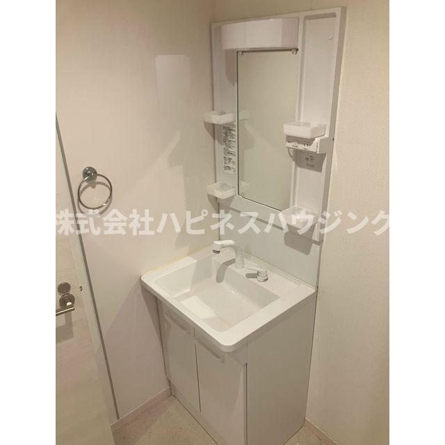 クレール流山おおたかの森の独立洗面台