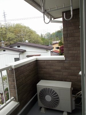 フェニックス大日向のバルコニー