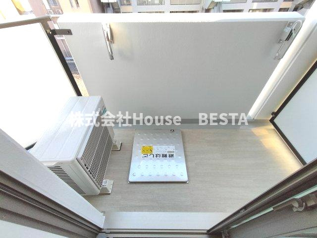 CREST TAPP DITA 神戸西パークフロントのバルコニー