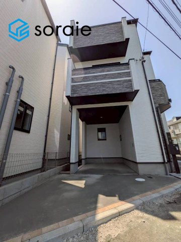 所沢市南住吉　新築戸建て　全4棟　ハートフルタウンの外観|5/18撮影