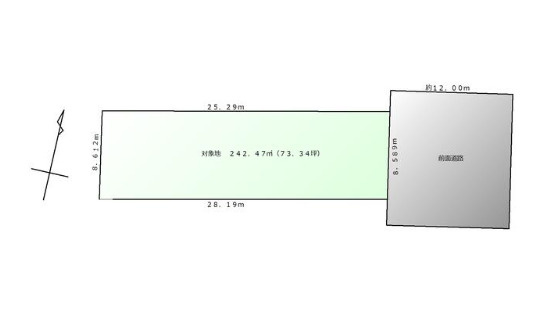 売土地　中央区葵東一丁目