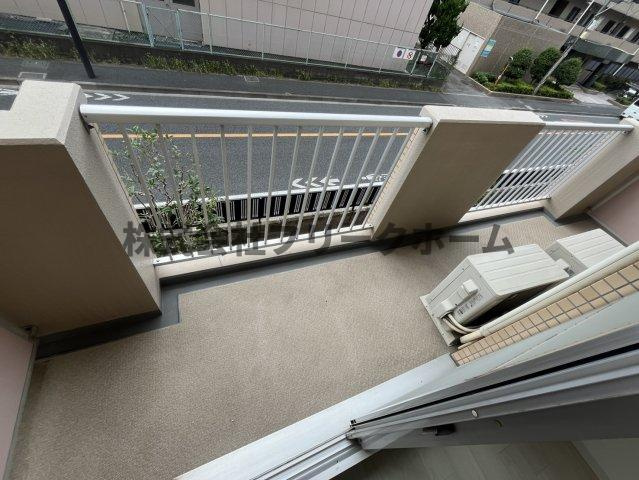 小金井市中町２丁目の賃貸マンションのバルコニー