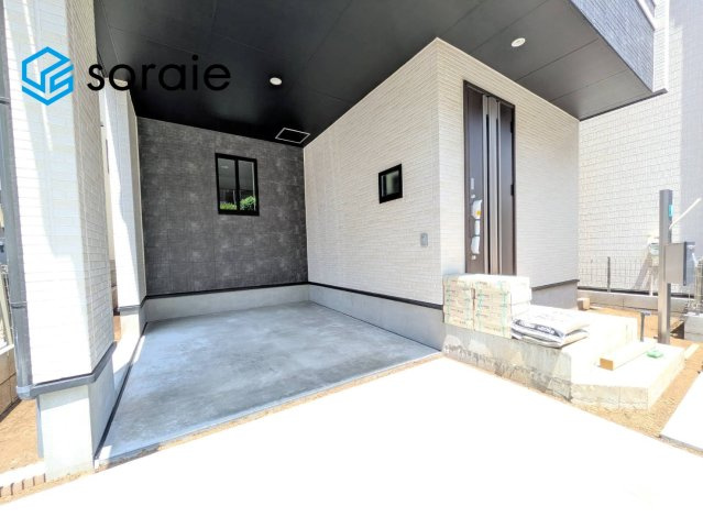 所沢市南住吉　新築戸建て　全4棟　ハートフルタウンの駐車場|5/18撮影