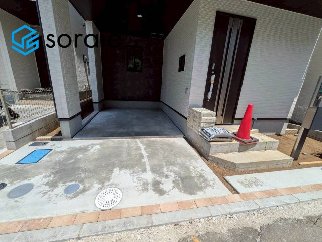 所沢市南住吉　新築戸建て　全4棟　ハートフルタウンの駐車場|5/18撮影