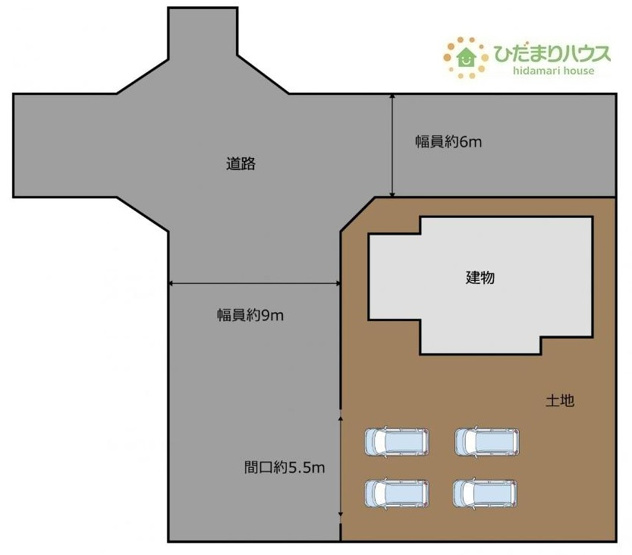 【区画図】 | つくば市松栄　中古戸建 | 角地につき日当たり・風通し良好です☆