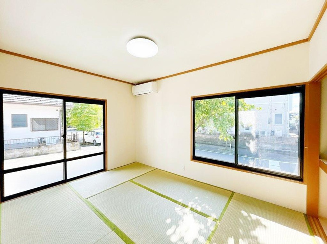 【和室】 | つくば市松栄　中古戸建 | すぐ横になれる和室は、みんなの憩いの場(*^-^*)
