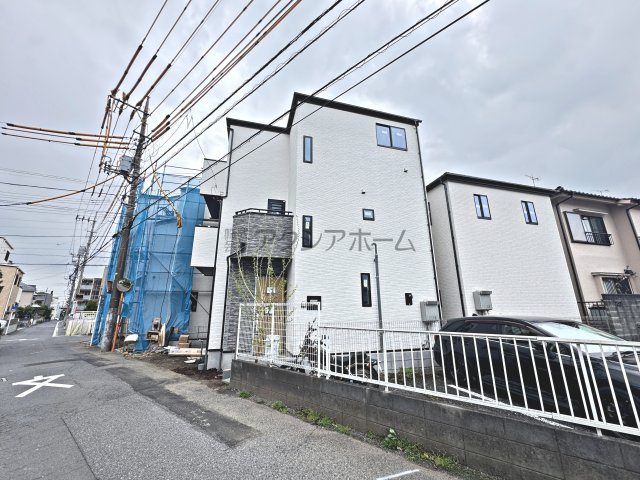 所沢市南住吉・全4棟　新築一戸建　B号棟　の前面道路含む現地写真|現地写真（2026年4月7日撮影）
