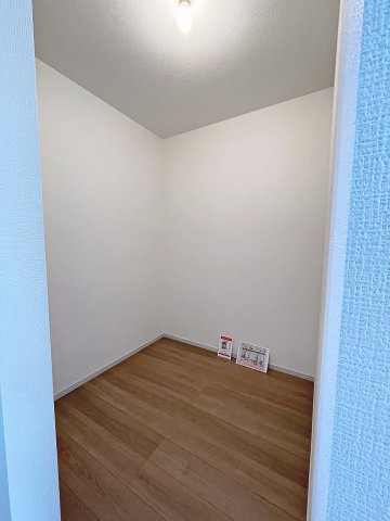 新築戸建・新築建売　郡山市片平町1期　小山田小・第六中の収納|大容量のWIC収納はお荷物が多くても安心です！