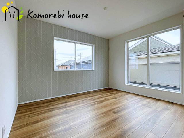 さいたま市大宮大和田町　新築一戸建て　グリーンガーデン　Bの寝室|26.3.21　撮影済み