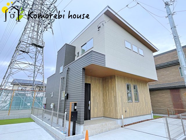 さいたま市大宮大和田町　新築一戸建て　グリーンガーデン　Bの外観|26.3.21　撮影済み