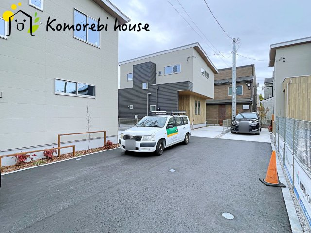 さいたま市大宮大和田町　新築一戸建て　グリーンガーデン　Bの前面道路含む現地写真|26.3.21　撮影済み