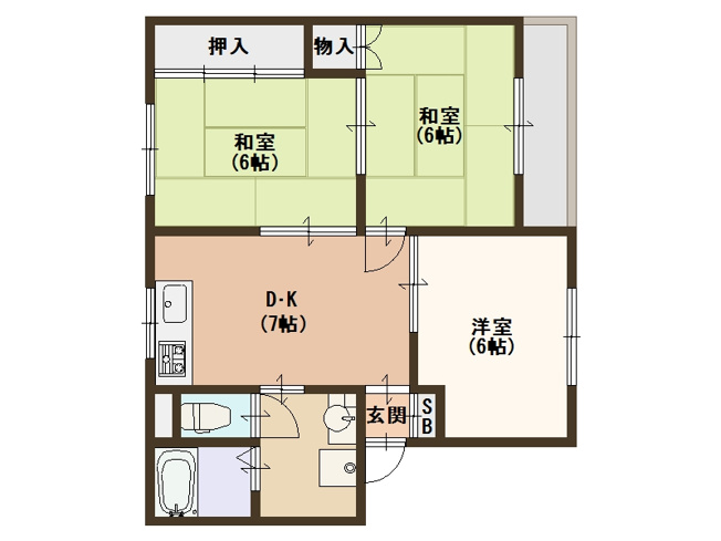 【間取り】 | マンション波寄