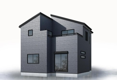 飯能市岩沢第3期　全1棟　新築戸建　リーブルガーデンの外観パース