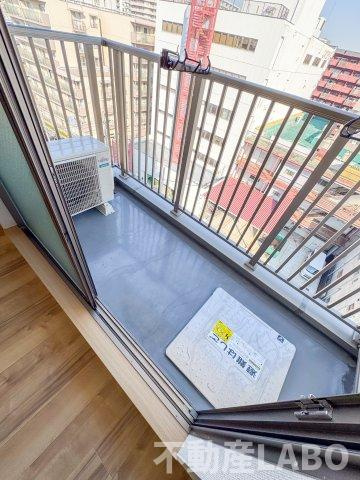 RB桑津のバルコニー