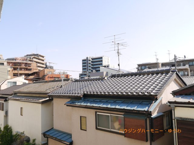 【展望】 | 三田小茂根コーポ | 前面には建物が見えますが、視線は気にならない印象。