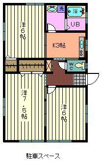 ルミアン中里の間取り