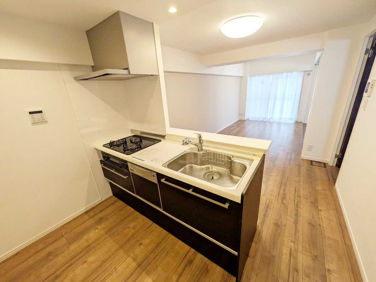 朝日第2三鷹マンションのキッチン|キッチンです
