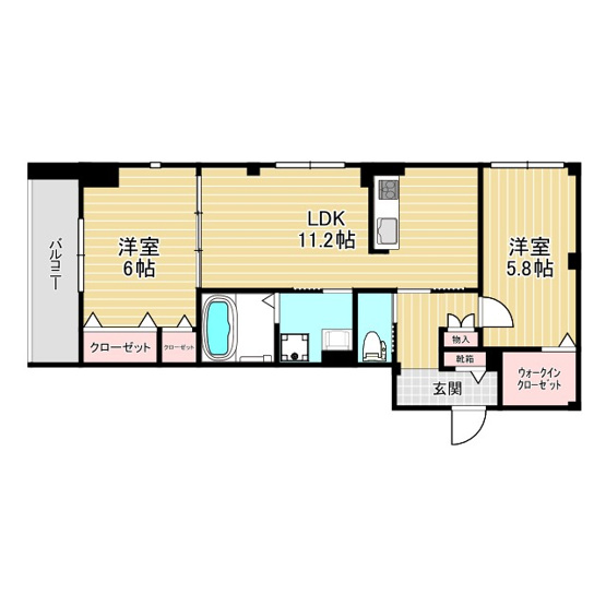 【間取り】 | ストック羽沢