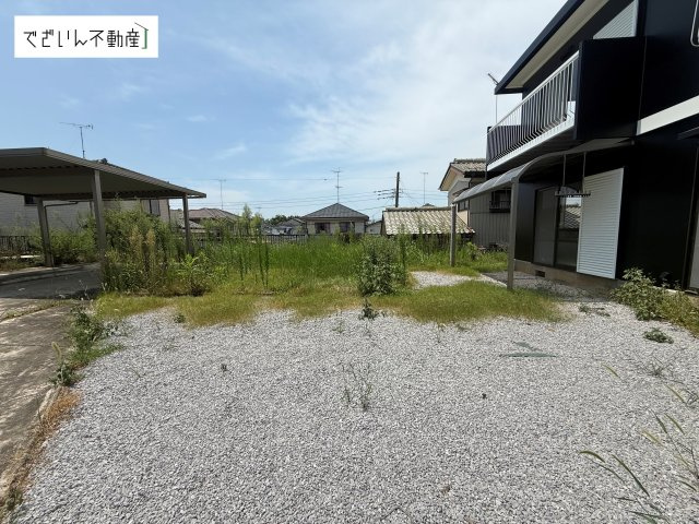【庭】 | 熊谷市胄山　中古住宅   | 現地(2026年7月撮影)