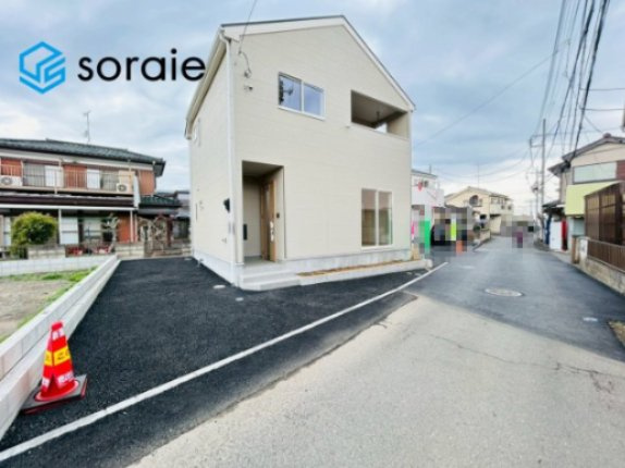 川越市寺尾第18　全4棟　新築戸建　クレイドルガーデンの外観|4月10日撮影