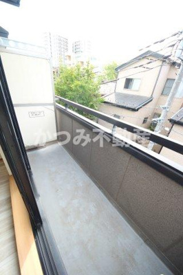 【バルコニー】 | プチメゾンあさか | 他号室参考写真