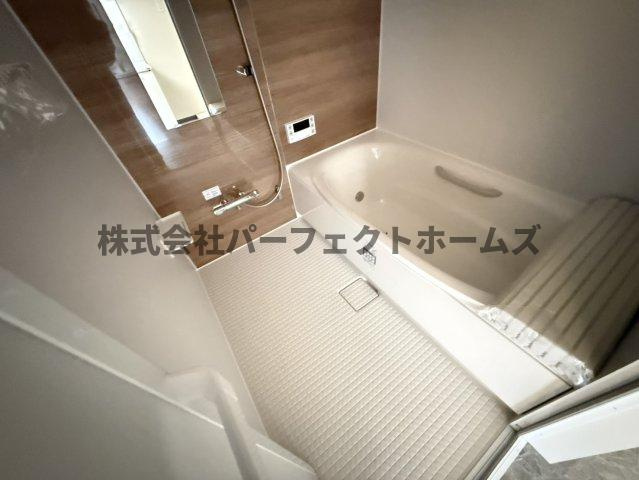 DMハイツ松丘の浴室|コンパクトで使いやすいお風呂です