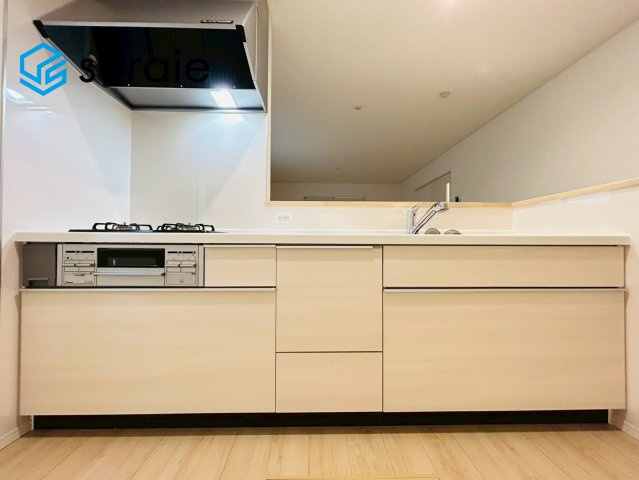 川越市寺尾第18　全4棟　新築戸建　クレイドルガーデンのキッチン|4月10日撮影