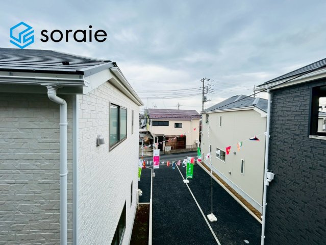 川越市寺尾第18　全4棟　新築戸建　クレイドルガーデンの展望|4月10日撮影