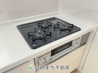  | CRADLE GARDEN小山市横倉第4（Ⅰ期）1 | お手入れ簡単！スッキリとしていながら機能的な換気扇が標準で備わっています！
