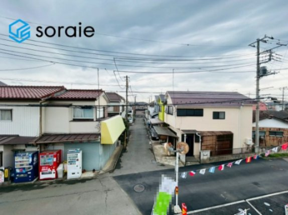川越市寺尾第18　全4棟　新築戸建　クレイドルガーデンの展望|4月10日撮影