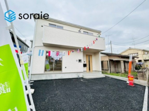 川越市寺尾第18　全4棟　新築戸建　クレイドルガーデンの外観|4月10日撮影