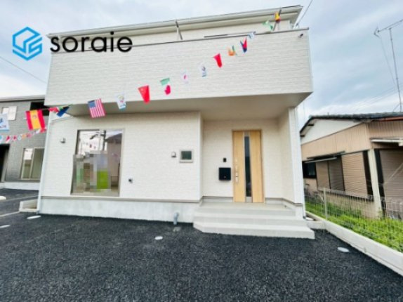 川越市寺尾第18　全4棟　新築戸建　クレイドルガーデンの外観|4月10日撮影