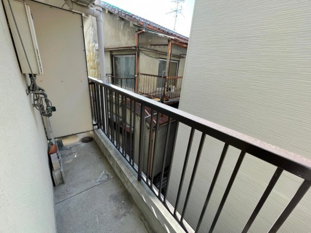 石原マンションのバルコニー