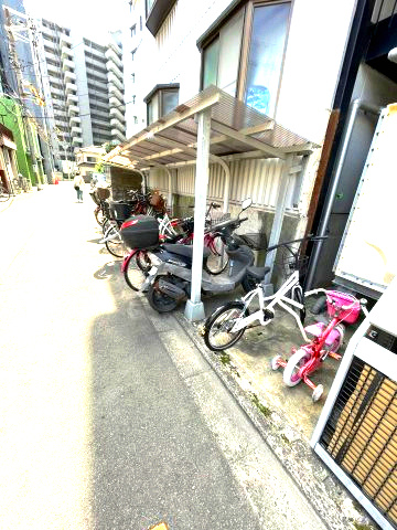 門真元町マンションの駐車場