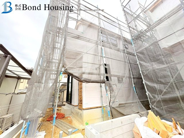 駐車2台　LDK16帖　西区樫野台2丁目　B号棟　新築戸建の外観