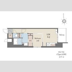 S-RESIDENCE天満橋arの間取り