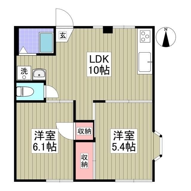 相模原市中央区田名のアパート
