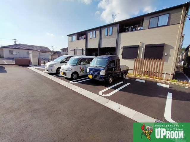 ステラⅡの駐車場