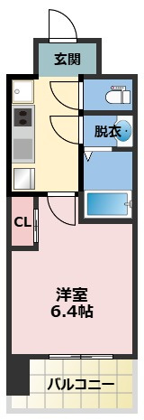 ブランシエスタ森ノ宮の間取り