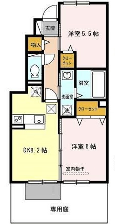 キャンフルローレルの間取り
