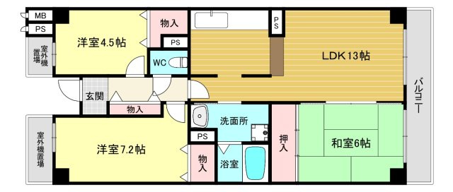 【間取り】 | メゾン高松Ⅱ