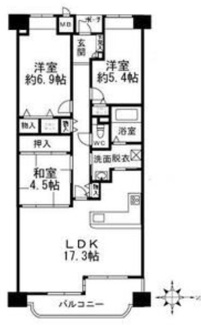 【間取り】 | 伊丹みやのまち4号館