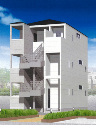 【外観パース】 | Southern Apartment 星川