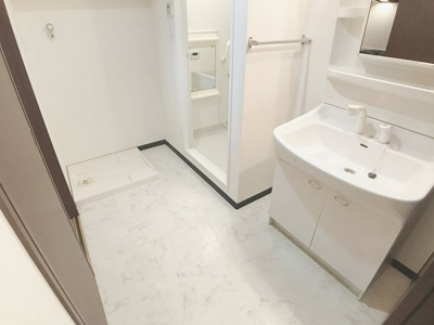 【洗面所】 | Hill Palace IKAI【名古屋市賃貸・宅配ボックス】