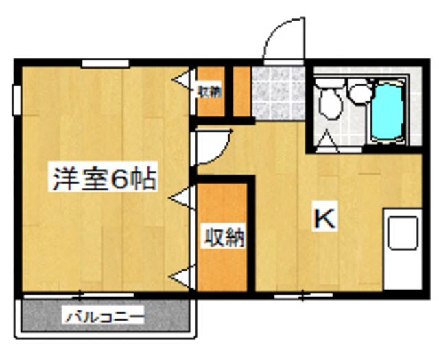 カーサ榊原の間取り