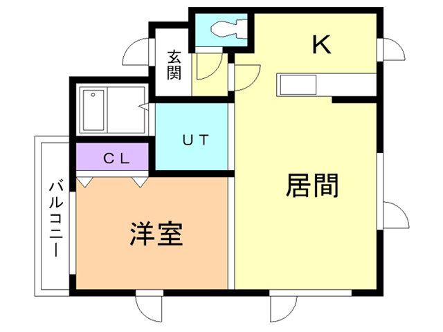 クリスタルハイツの間取り