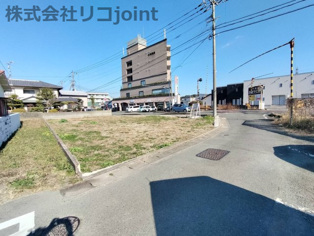 久留米市野中町売地の前面道路含む現地写真